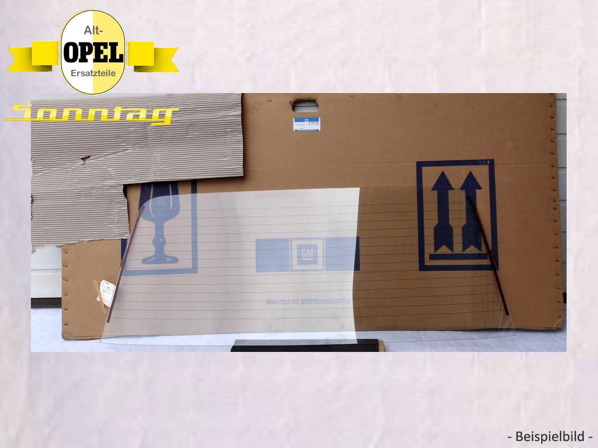 Scheibe für Rückwandfenster Heckscheibe OPEL Kapitän B  Admiral B  Diplomat B