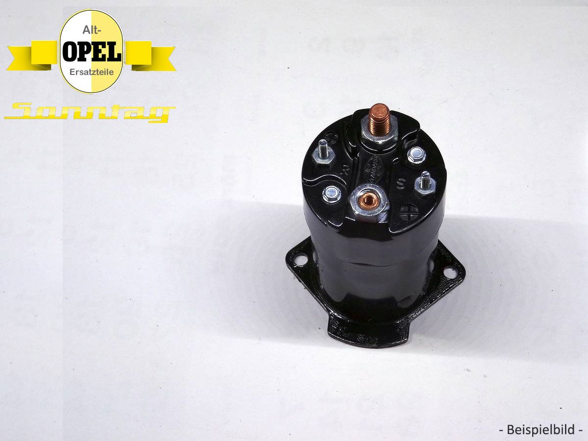 Anlasserschalter an Anlasser Repro OPEL Diplomat B  Bitter CD