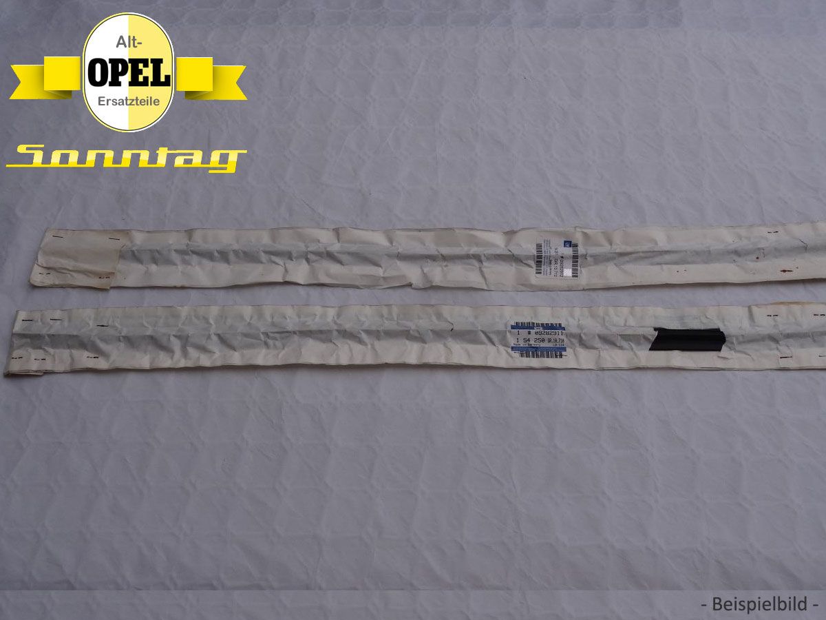 Abdichtung an Türfensterschacht aussen OPEL Manta B  OPEL Ascona B