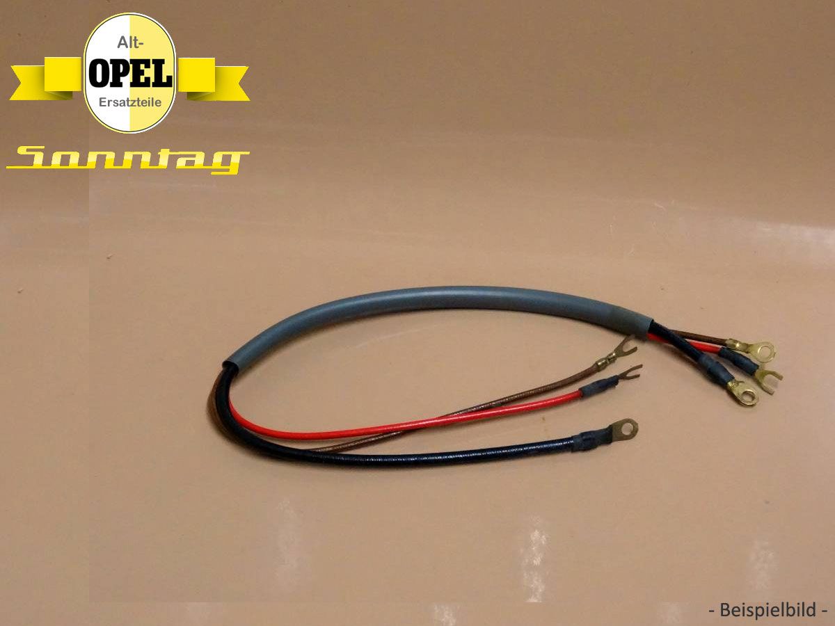 Kabelsatz an Lichtmaschine  OPEL Kapitän A  Admiral A