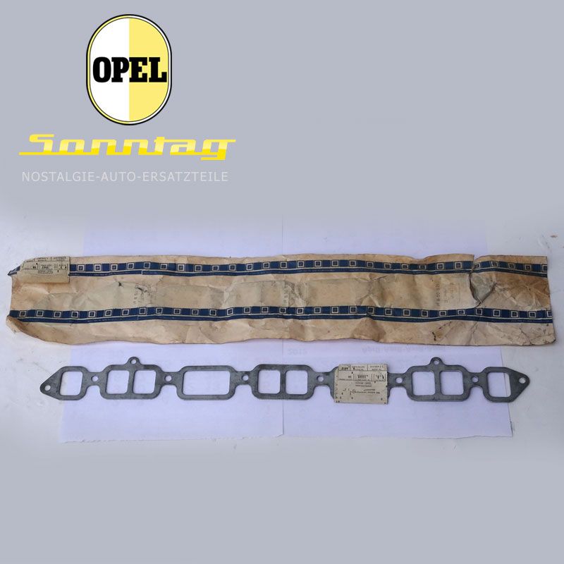 Dichtung für Saugrohr und Auspuffkrümmer an Zylinderkopf OPEL Admiral B  Diplomat B