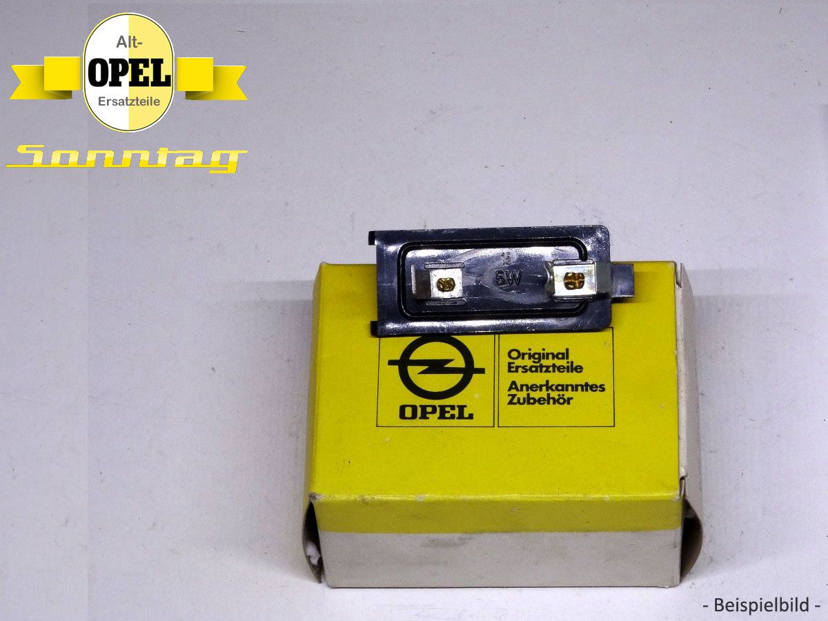 Lampenträger für Kennzeichenleuchte Olympia A  Kadett B