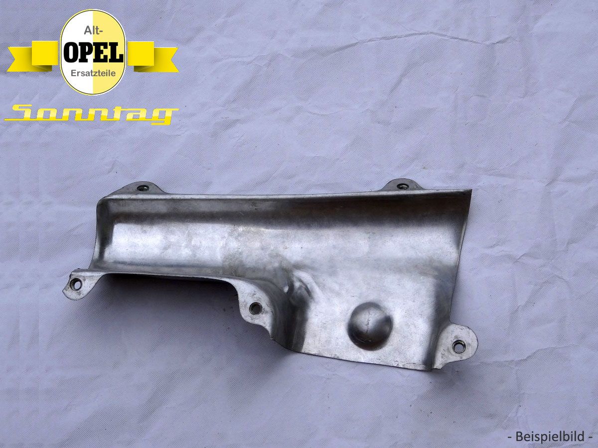 Hutze an Auspuffkrümmer