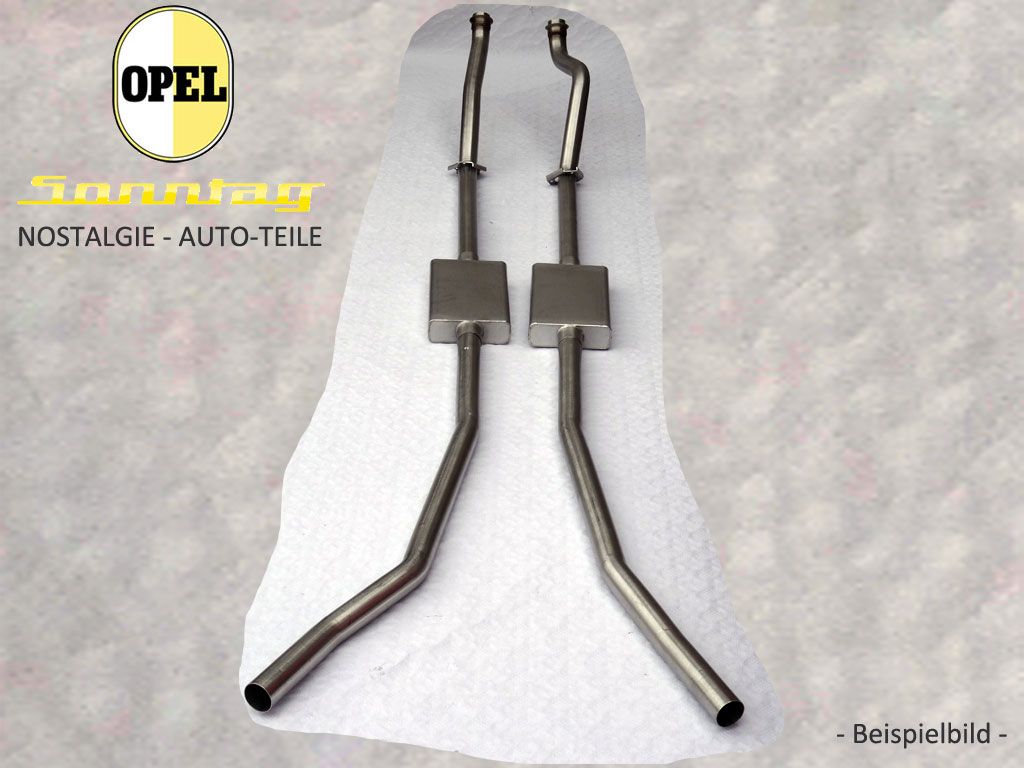 8522569 iR Edelstahl Auspuffanlage Diplomat B V8