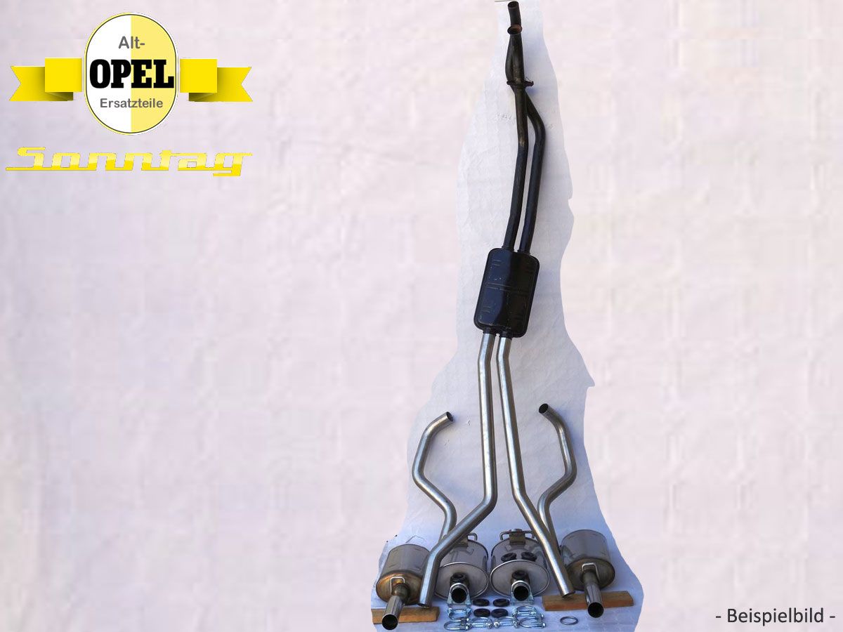 8522569 i Edelstahl Auspuffanlage Diplomat B V8