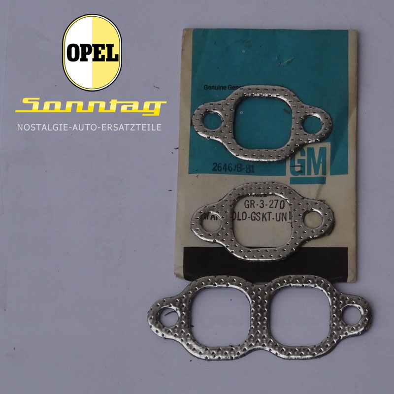 850. DS Auspuffkrümmer Dichtsatz  OPEL Diplomat V8