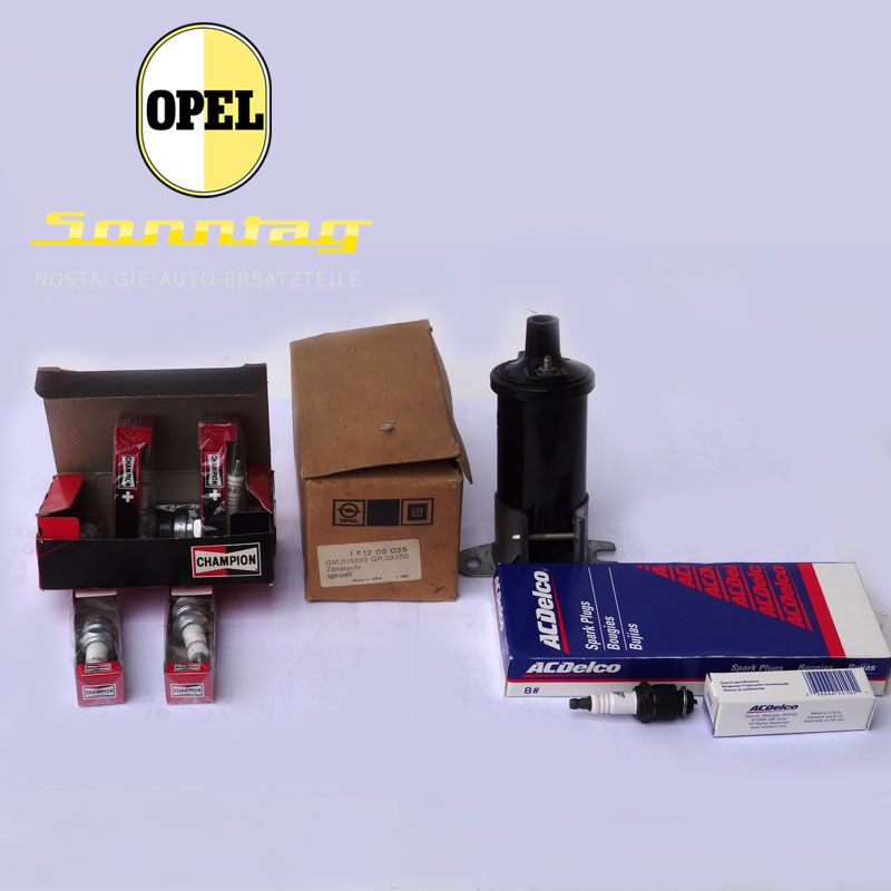 Zündkerzen Zündspule   OPEL Diplomat A V8