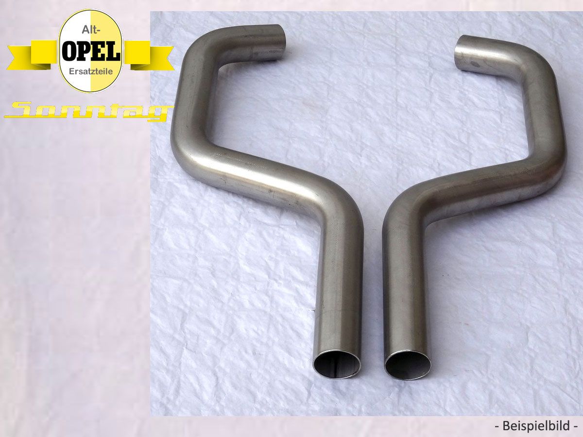 Edelstahl Auspuffrohr Bitter CD