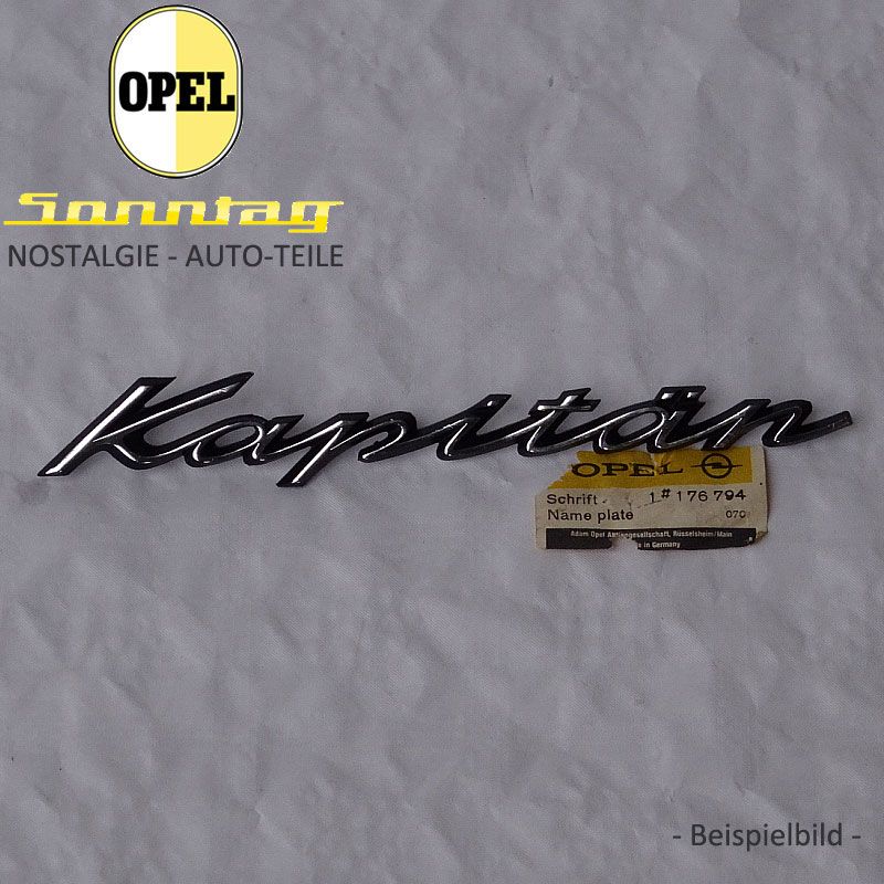 176794 Kapitän Schriftzug