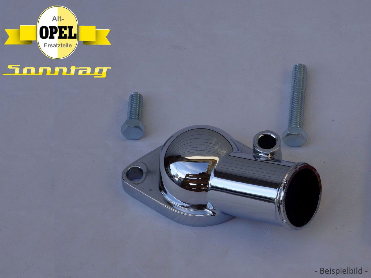 Wasserauslassstutzen in Chrom OPEL Diplomat B  Bitter CD