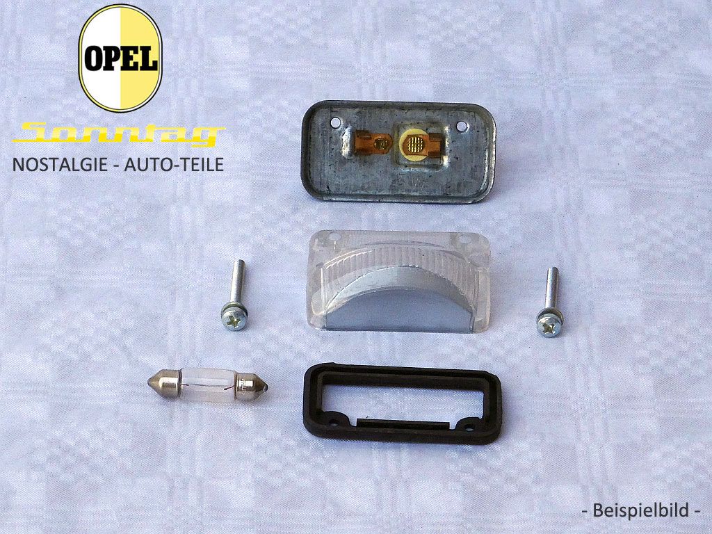 1612083 Kennzeichenleuchte OPEL Kapitän Admiral Diplomat A